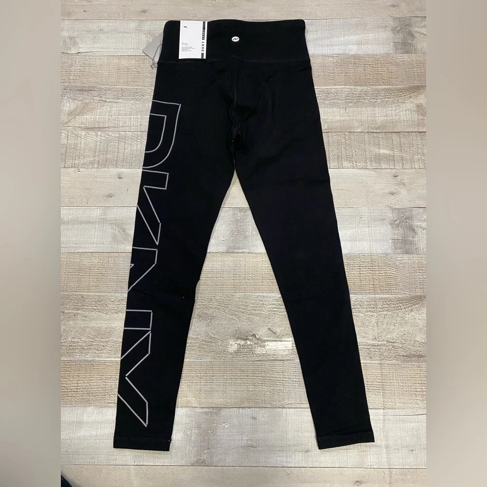 DKNY logo black leggings - Picture 4 of 8